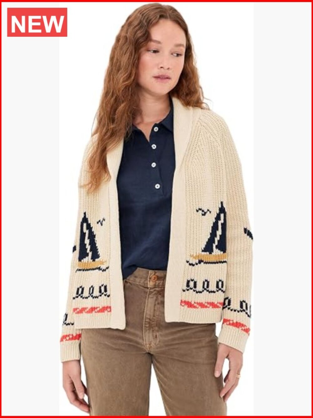 Heavyweight Cashmere Blend Shawl Collar Cardigan - Picture 1 of 6